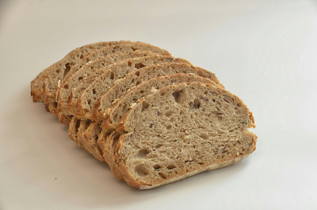 Flax & Oats Sandwich Bread for Oven Baking
