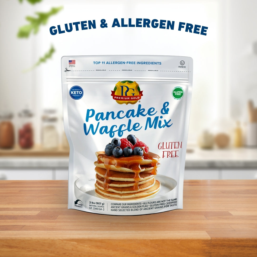 Gluten Free Pancake & Waffle Mix – 32 oz
