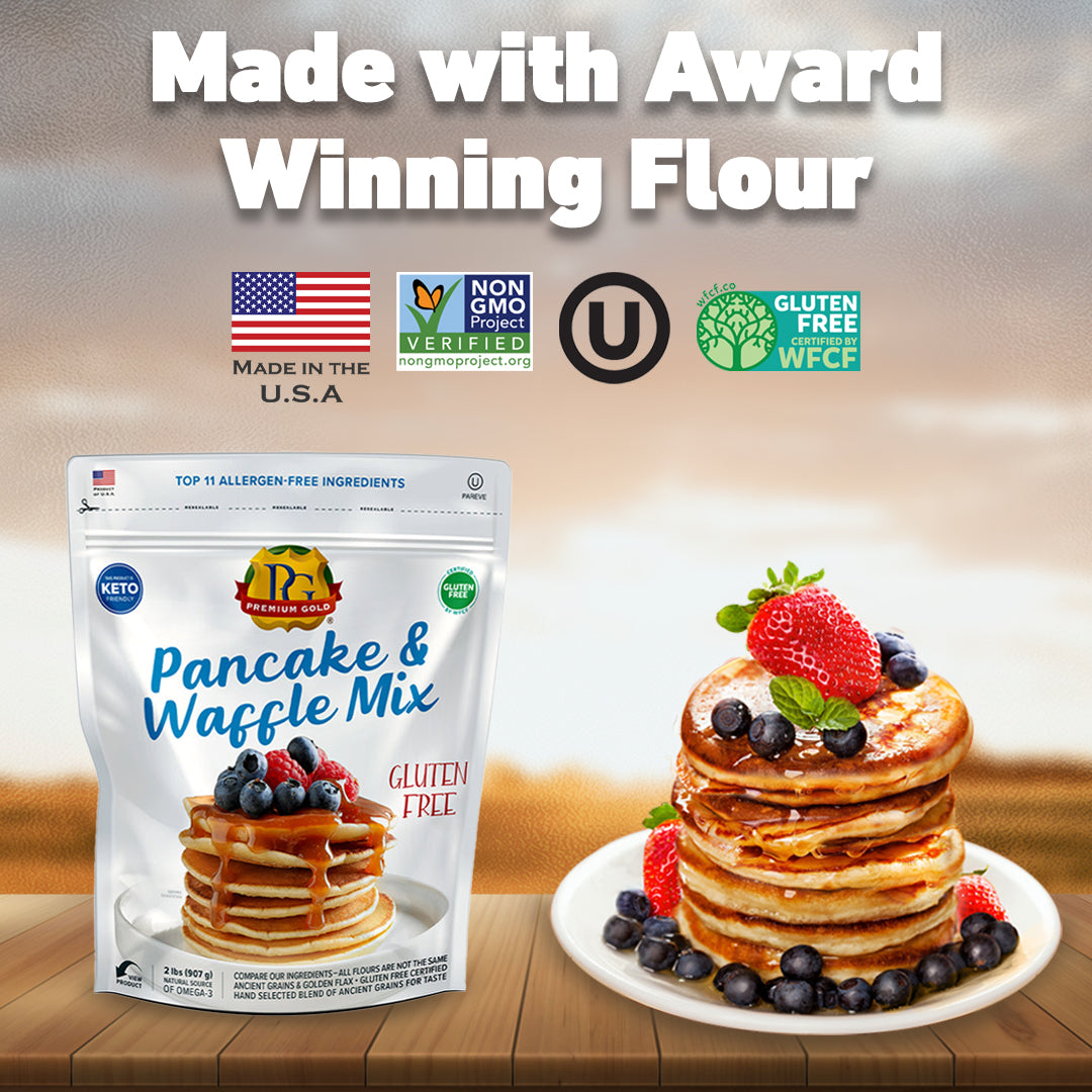 Gluten Free Pancake & Waffle Mix – 32 oz
