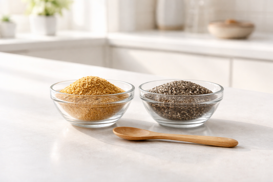 flax and chia seeds have a lot of benefits when eaten together