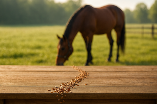 The Health Benefits of Feeding Horses Flaxseed