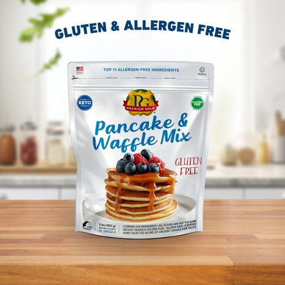 Gluten Free Pancake & Waffle Mix – 32 oz