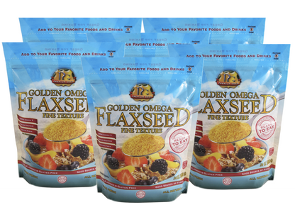 Finely Ground Golden Flaxseed – 6 Pack