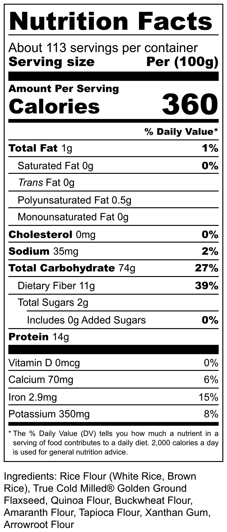 Gluten Free All-Purpose Flour – 25 lb Bulk Bag