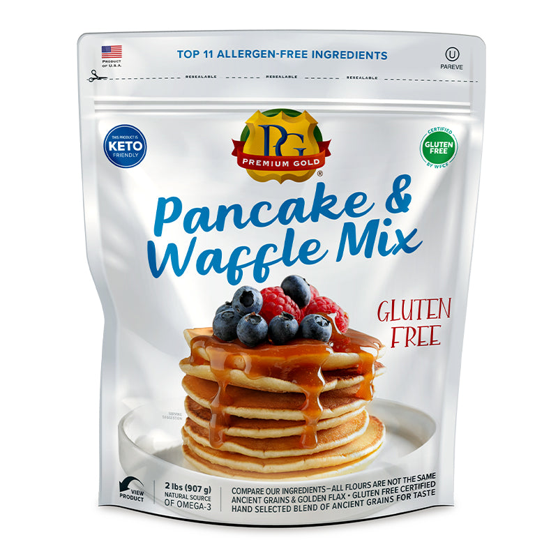 Gluten Free Pancake & Waffle Mix – 32 oz