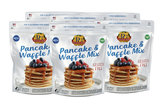 Gluten Free Pancake & Waffle Mix – 6 Pack